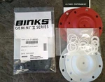 Binks 41-818836 Gemini Ii Diaphragm Pump 1/2IN & Repair Kits New. Price: $650.00.