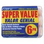 Premier 6PK38 Roller COVER,9"L,3/8"NAP,POLYESTER,PK6 1UFN1 New. Price: $89.94.
