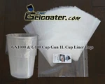 Full Case Disposable Cup Liners For Gelcoater GX1000 & Es G100 Spray Gun New. Price: $219.23.
