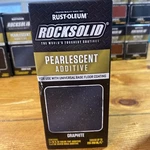 Rust-oleum Rocksolid Pearlescent Epoxy Additive. Graphite New. Price: $59.00.