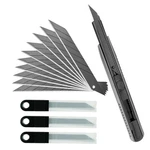Umaki Black 9MM Utility Vinyl Knife Film Cutter Tool With 30 Piece Snap Off B... New. Price: $37.07.