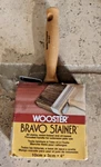 New Wooster F5119-4" Bravo Stainer Bristle/polyester Brush, Inch. Price: $12.00.
