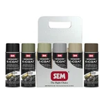 Sem 62209 Ez Coat Six Pack Assortment Black Gray Green More 12 Oz Aerosols New. Price: $119.92.