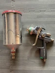 Sata Jet 100 B F Hvlp 1.7 Nozzle Spray Gun W/ Cup New. Price: $450.00.