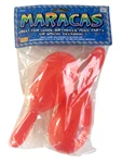 2 Red Plastic Maracas Set Music Toy Instrument Shakers Noise Maker Rattle 7.5" New. Price: $10.89.