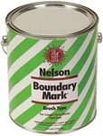 Nelson Boundary Marking Paint, 1 Gal., White, Water Based New. Price: $59.99.