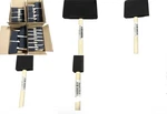 Premier Disposable 1" 2" 3" 4" Poly Foam Brushes Paints Stains Varnish *lot 168 New. Price: $44.99.