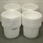 (200) Leaktite Pail Liners 050-50, Quart, 9-1/4" X 6-1/8", White Hdpe Plastic New. Price: $249.95.