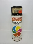 Vintage Champion Sprayon Flat Black - 0922 Enamel Paint Can Bar Code Used. Price: $28.28.
