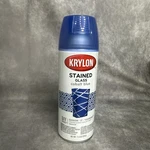 Krylon Stained Glass Paint, Gloss, Cobalt Blue, 11.5 Oz Can. New. Price: $39.99.