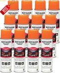 Industrial Choice Inverted Marking Spray Paint 17OZ Fluorescent Orange 12PK - New. Price: $106.00.