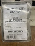 Bedford 20-1351 Repair Kit 15:1 President Pump Replaces 207386 New. Price: $125.00.