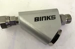 Binks 83 Series Stainless Steel Fluid Filter With 3/8'' M X Fittings New. Price: $186.43.