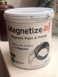 Magnetize-it! Magnetic Paint & Primer Grey 32 Oz. Can Makes Any Surface New. Price: $27.99.