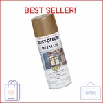 Rust-oleum 7274830 Stops Metallic Spray Paint, 11 Oz, Antique Brass New. Price: $16.63.