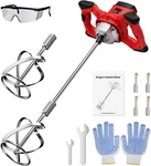 Electric Cement Mixer, 2100W Handheld Concrete With 6 Speed Portable Morta New. Price: $86.29.