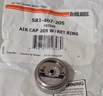 Genuine Devilbiss Air Cap W/retaining Ring SRI-407-205 For Spray Gun New. Price: $82.55.