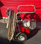 Speeflo Powrtwin Classic Gas Hydraulic Airless Paint Sprayer Wickers Pump System Used. Price: $1275.00.