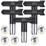 Airless Paint Sprayer Reversible Nozzle Tips - 109, 213, 315, 413, 621 New. Price: $43.25.
