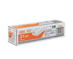 12 Ft. X 400 0.31 Mil High Density Painters Plastic Sheeting New. Price: $19.88.
