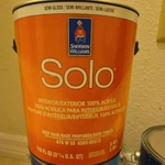Sherwin Williams 7026 Griffin One Gallon New Semi Gloss Interior/exterior. Price: $22.99.