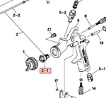 Anest Iwata 1.4MM Fluid Nozzle For W-400-WB Wbx IWA-93625610 Spray Gun New. Price: $130.00.