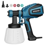 Paint Sprayer 700W Hvlp Gun 4 Nozzles Patterns Blue VF803 Vonforn Joints New. Price: $74.99.