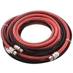 25 Foot Air And Fluid Hose Assembly Set For Spray Guns, Paint Pressure Pot Tanks New. Price: $109.99.