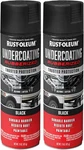 Rust-oleum 248657-6PK Stops Undercoating Spray, 15 Oz, Rubberized Black, New. Price: $21.24.