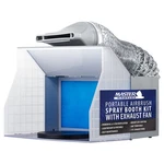 Master Airbrush Portable Hobby Paint Spray Booth Kit, Exhaust Fans, Lights New. Price: $99.99.