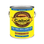 Cabot 19204-07 Toned Deck & Siding Stain, Heartwood, 1-GALLON Quantity New. Price: $72.60.