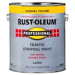 Rust-oleum 2548402 1 Gal Flat Yellow Exterior Traffic Striping Paint Fast Dry New. Price: $48.55.