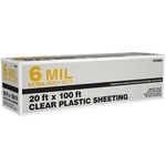 Plastic Sheeting 20' X 100' Lot Of 4 Each New. Price: $671.92.