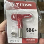 Titan 662-513 SC-6 Airless Tip 5000PSI 662513 New. Price: $24.95.