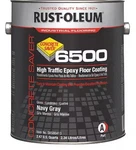 Rust-oleum S6586413 Gal Floor Coating, High Gloss Finish, Navy Gray, Solvent New. Price: $80.00.