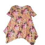 Agnes & Dora Tunic Womens Xs Floral Fairy Boho Handkerchief Hem Stretch Shirt New. Price: $20.24.