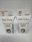 2 Fixture-fix Porc-a-fix AS-1, BS-1V White & Basic Porcelain Touch-up Paint New. Price: $22.99.
